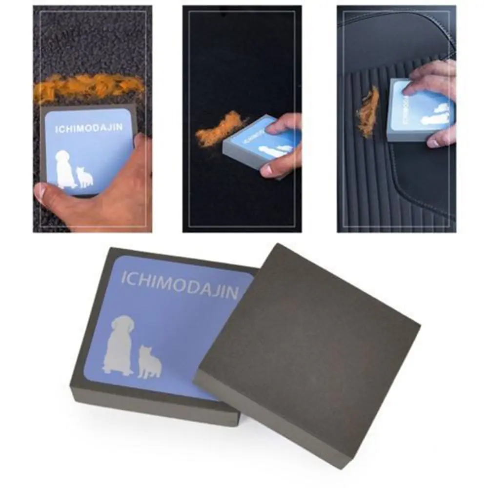 

Static Electricity Animal Cat Dog Brush Foam Sponge Pet Hair Fur Remover Cleaner Household Car Seats Beds Mats Cleaning Tools