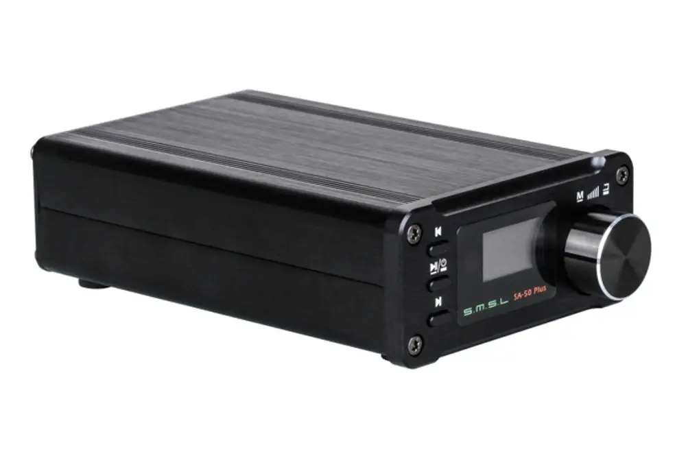 SMSL SA-50 Plus HiFi 50W AUX оптический USB диск портативный усилитель мощности цифровой -