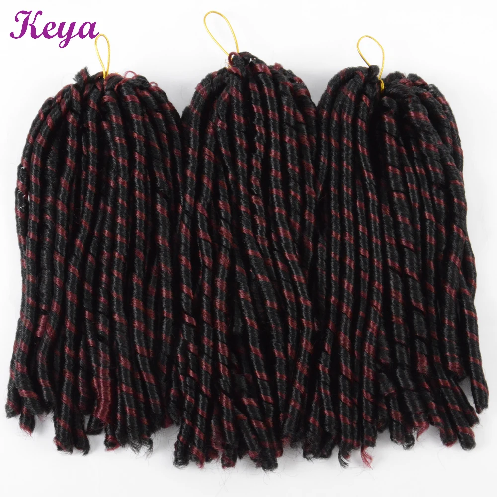 14 дюймов мягкие искусственные локоны в стиле Crochet светильник для волос Вес