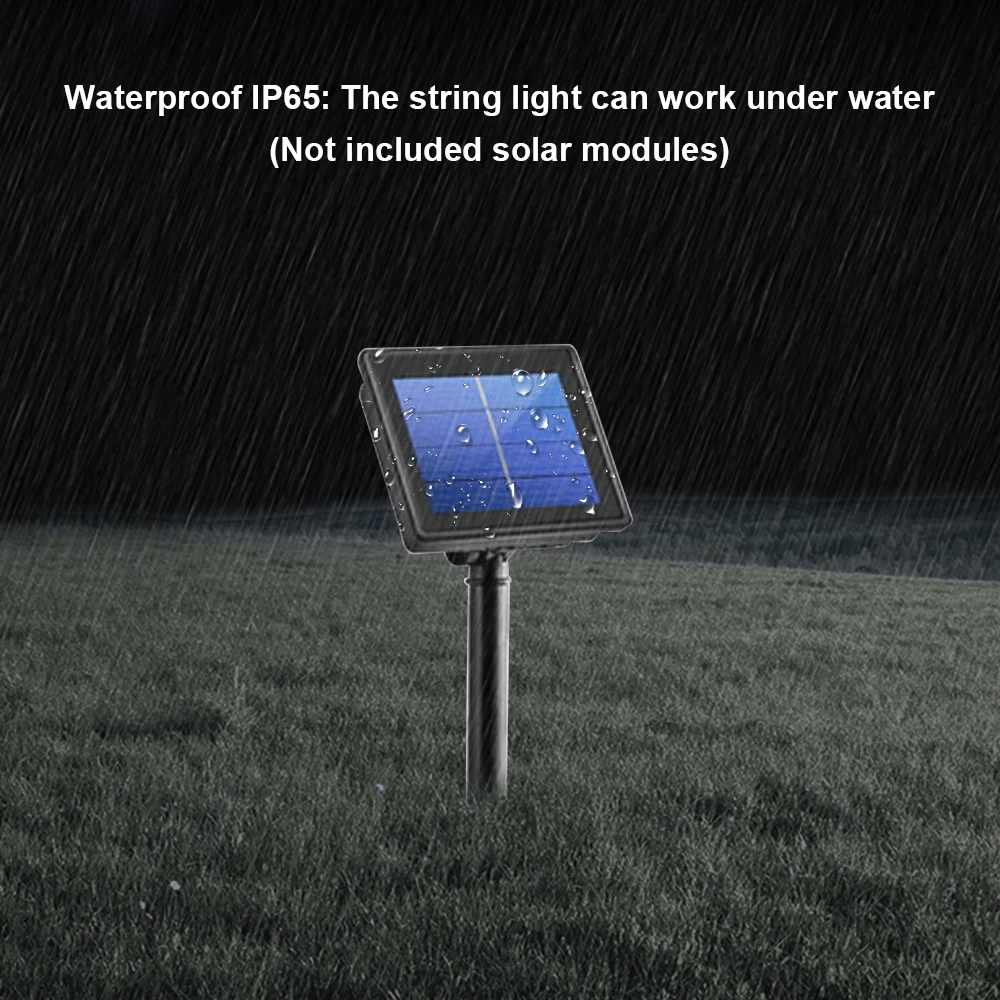

LED Outdoor Solar Lamp String Lights 10-300 LED Fairy lights Holiday Christmas Party light Garland Solar Garden Waterproof 1-30m