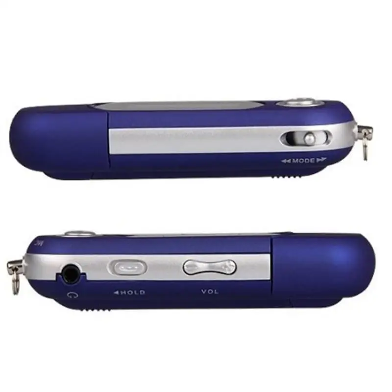 Gosear 4 ГБ 8 мини USB цифровой ЖК-экран MP3 музыкальный плеер FM радио Registratore с 3 5 мм