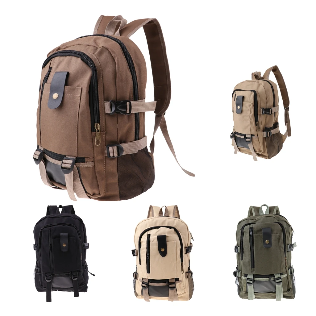

Outdoor Sports Backpack Bag Camping Travel Bag Pack Vintage Fashion 44x28cm