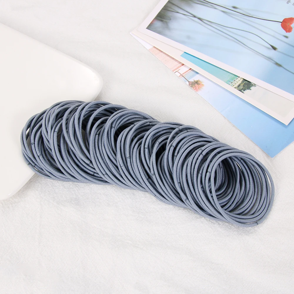 100 шт./компл. эластичные резинки для волос резинка девочек держатель конского