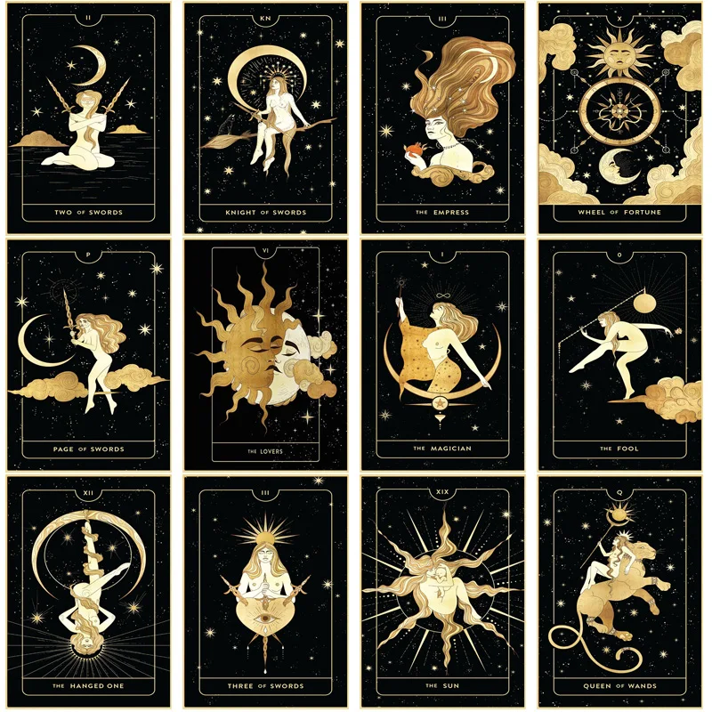 

Fashion Tarot Cards Poster Home Decor Room Art Painting Bar Cafe Wall Decorations Bed Room Tarot Nordic Decorative Picture