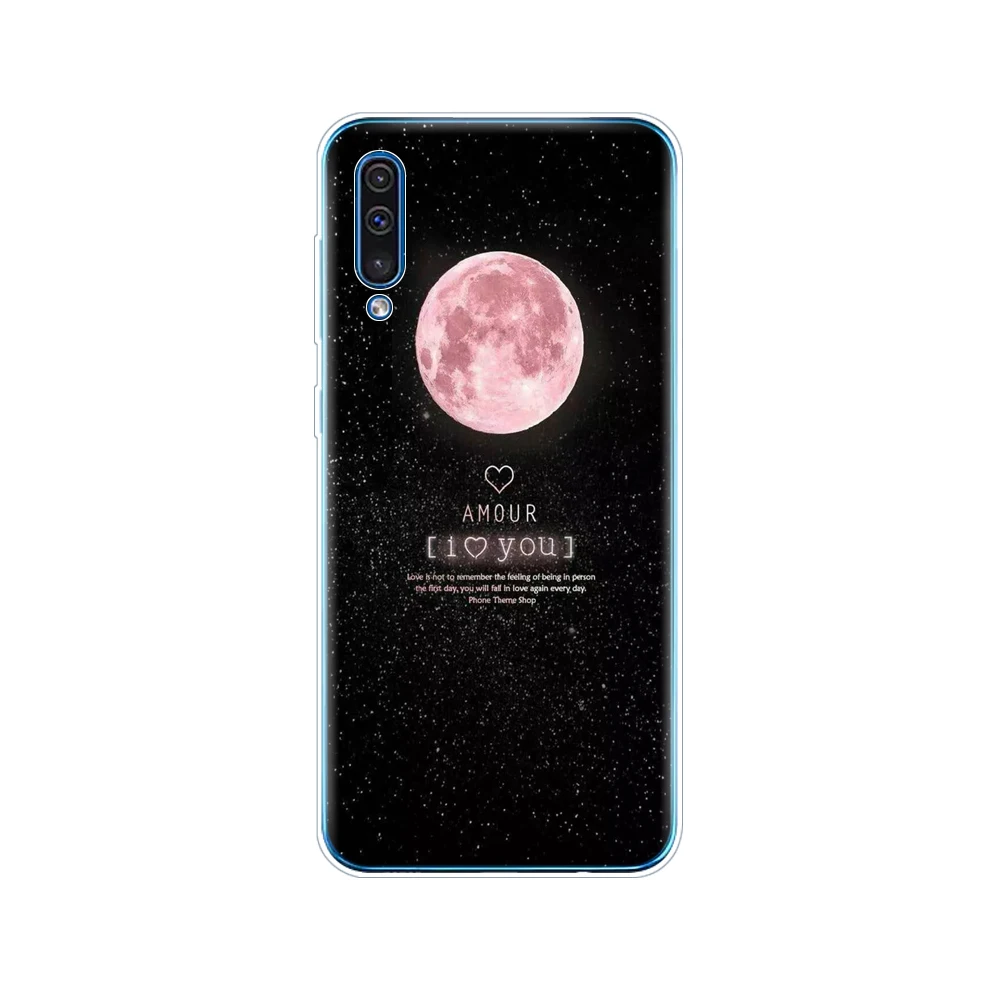 Чехол для Samsung Galaxy A30S силиконовая прозрачная задняя крышка чехол телефона A30 A307