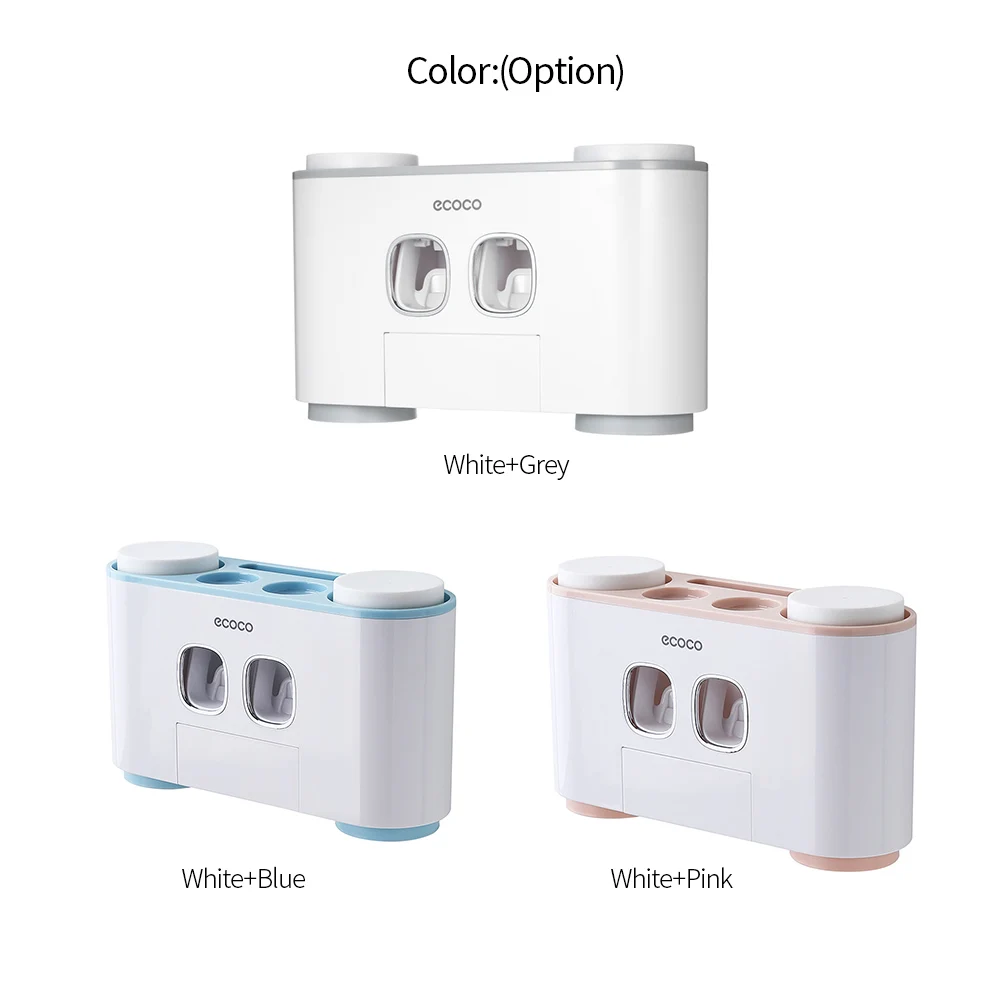 Держатель для зубной щетки с 4 чашками|Диспенсеры пасты| |