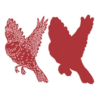2021 latest diy greeting card two red robins belle die set cutting dies scrapbook diary decoration stencil embossing template