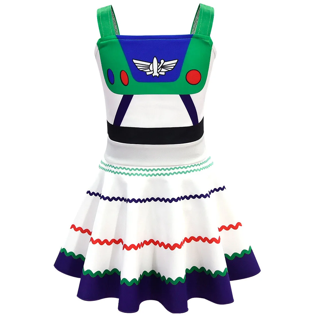 Новая история игрушек 4 Хэллоуин косплей Базз Лайтер девушка одежда детское