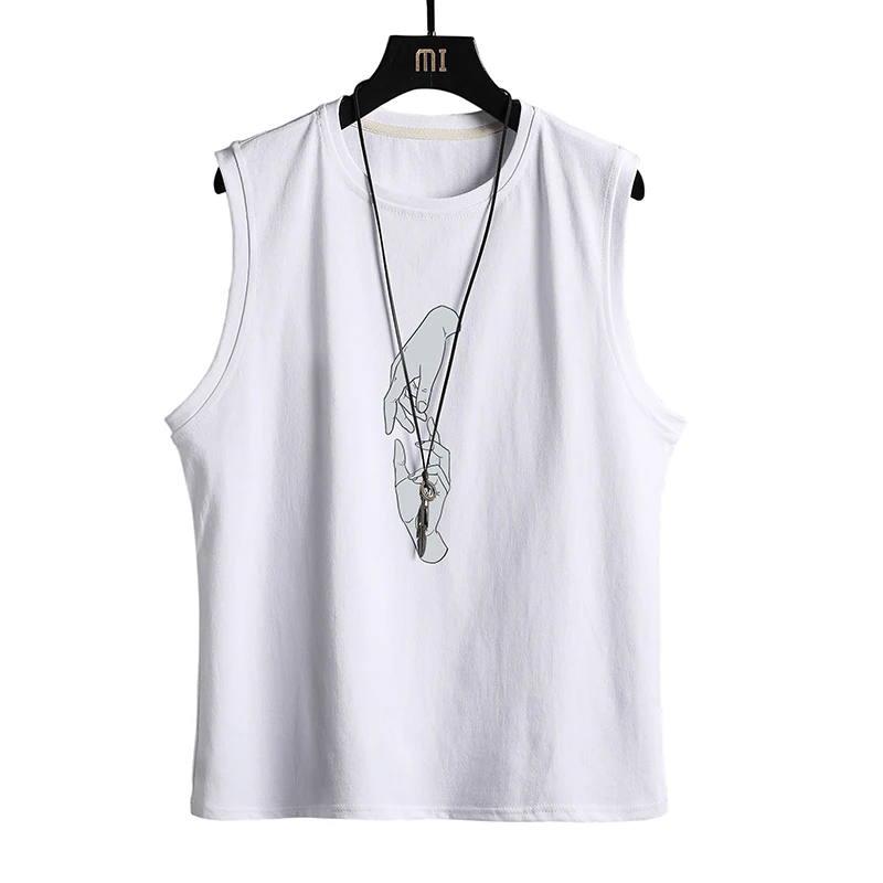 

Men's Underwear Cotton Tank Top Men High Quality Bodybuilding Singlet Sleeveless Slim Fit Vest Men Tank Tops Dropshipping