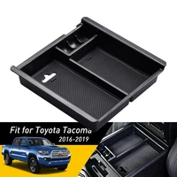 for toyota tacoma 2016 2017 2018 2019 accessories car central armrest storage box auto container glove organizer case