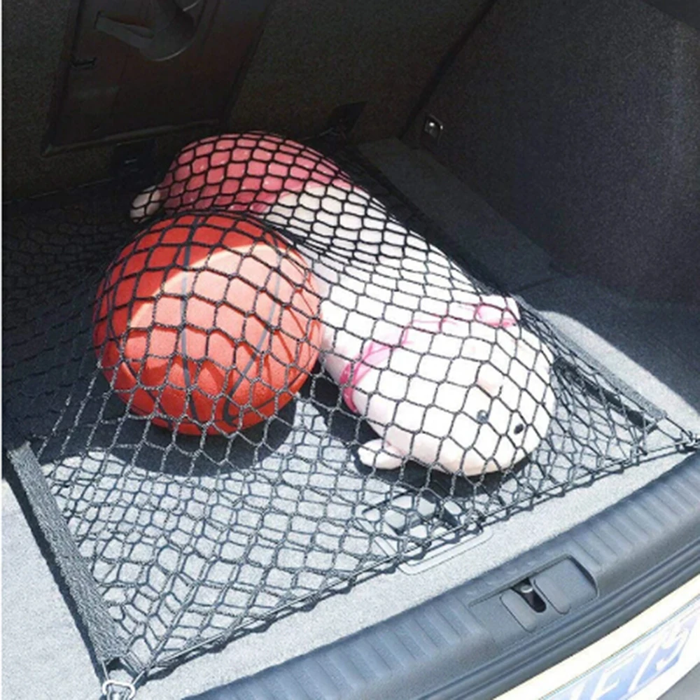 Car Rear Cargo Trunk Storage Organizer Net For Ford Focus Fusion Escort Kuga Ecosport Fiesta Falcon Mondeo Taurus EVEREST | Автомобили и