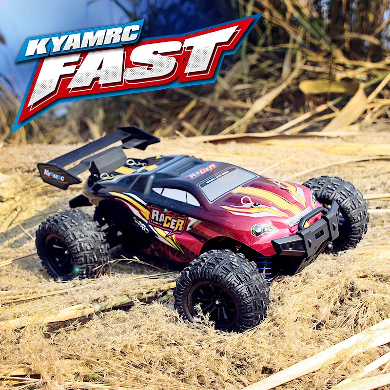 

2021 New 1:18 high-speed rc vehicles remote control car 4WD big foot off-road vehicle racing toy for gift VS 124018 124019