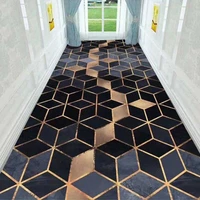 long hallway rug 3d nordic geometric stair carpet home floor runners rugs hotel entrancecorridoraisle partywedding floor rug
