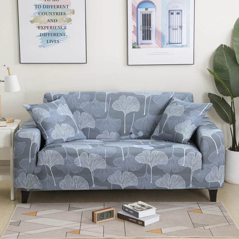 

Printted Sofa Cover Cushions Armchair Covers Elastic Case on the Corner Sofa Cover Stretch Sofa Cover