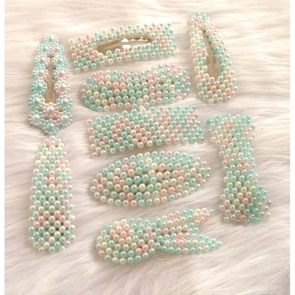 Заколка в Корейском стиле для женщин и девочек заколки волос из металлического