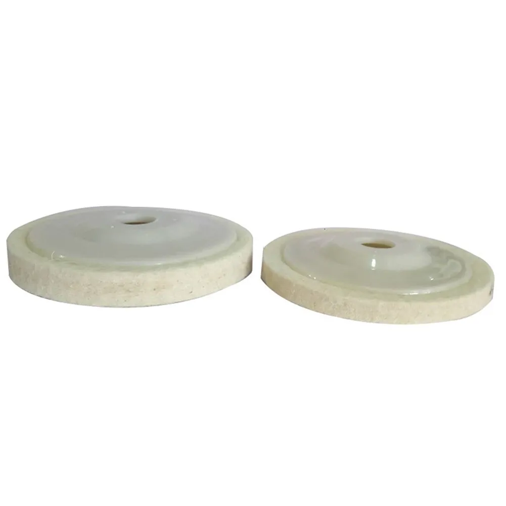 

10PCS 4inch Polishing Wheel For Wood Metal Jade Marble Felt Wheel Polishing Wheels 4" Wool Grinding Disc Polishing Disc