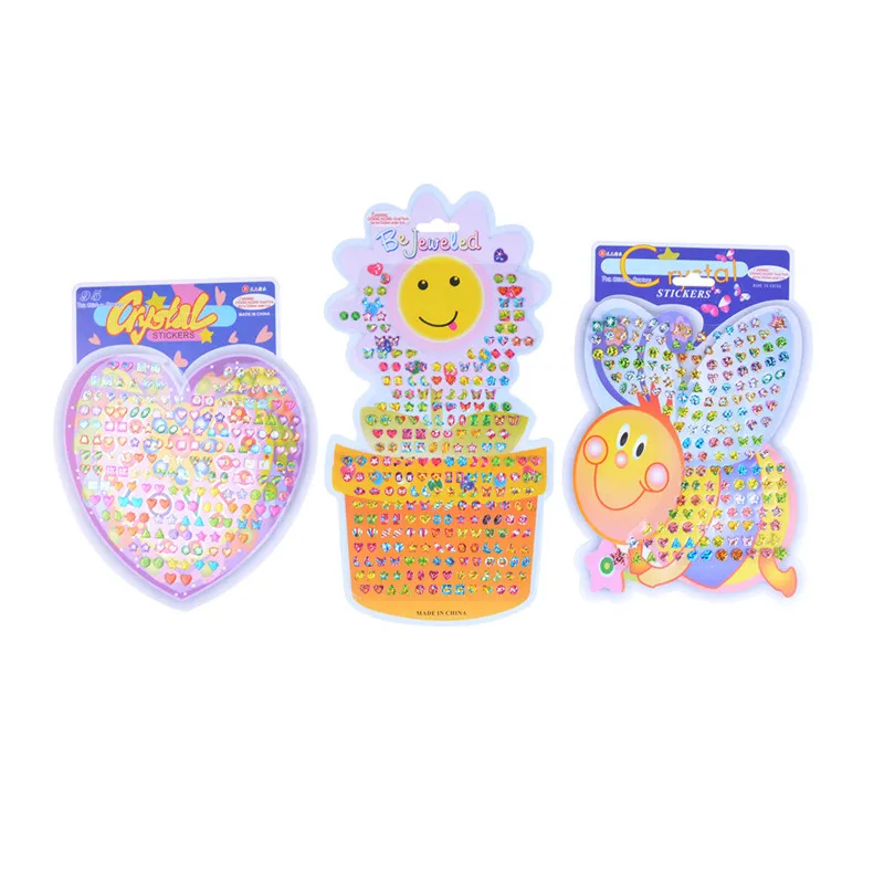 Etiqueta de pendiente de palo de cristal hermoso para ni&ntilde;os, bolsa de cuerpo de juguete, joyer&iacute;a de fiesta, regalo de Navidad, nuevo-2