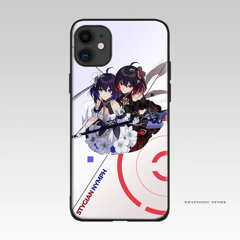Stygian Нимфа Honkai Impact 3rd Чехлы для мобильного телефона из мягкого силикона чехол iPhone 6