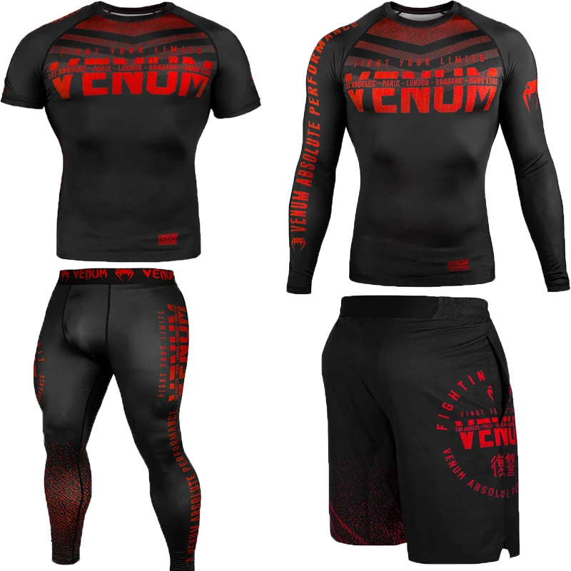 4 шт./компл. мужской спортивный костюм для тренажерного зала фитнеса