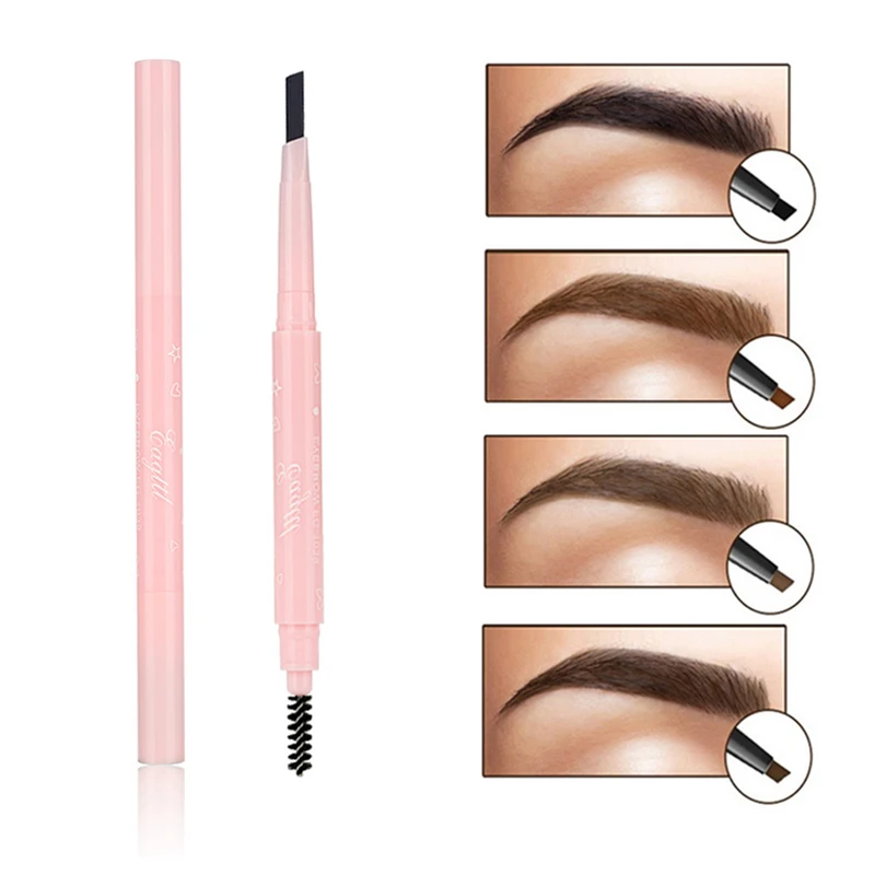Новинка цветной двухсторонний карандаш для бровей натуральный