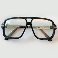 Oversized Glasses Frame For Men Fashion Brand Big Eyeglasses Trending Style Brand Design Optical Spectacle Frames