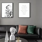 Настенная картина в виде совы, скандинавские плакаты и принты, перо, Картина на холсте, настенные картины для гостиной, украшение в виде скандинавской совы