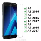 Защитное стекло для Samsung A5 2017 A7 A3 2016, закаленное стекло, Защита экрана для Galaxy A 3 5 7 3a 5a 7a A52017 A52016