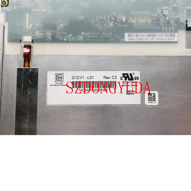 Koop Originele A + 12.1 Inch 1280*800 Lvds 30Pin G121I1-L01 Rev. C2 Led Lcd Scherm Display G121I1 L01