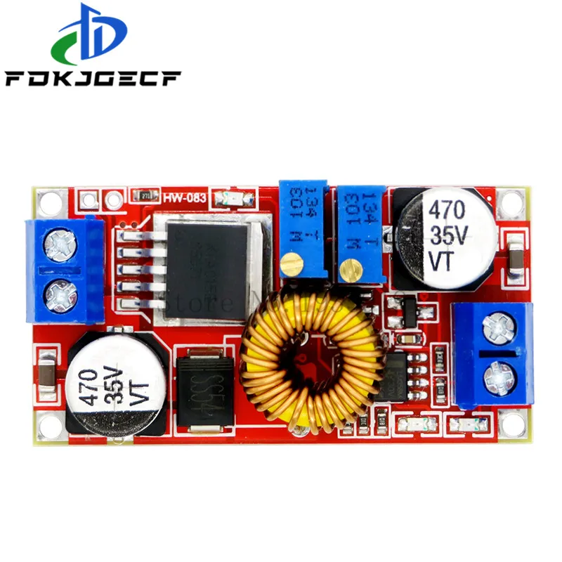 XL4015 5A DC В CC CV литиевая батарея понижающая плата для зарядки светодиодный