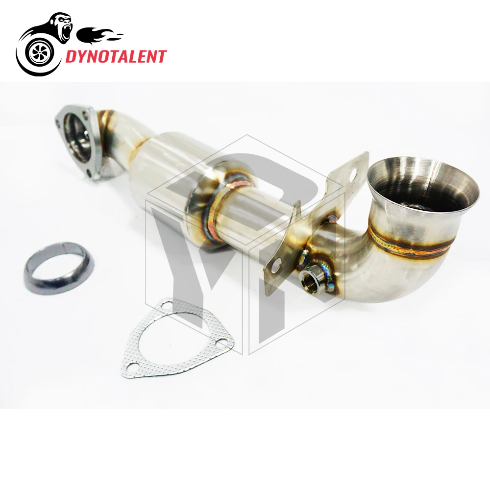 

Выпускная труба DYN RACING из нержавеющей стали 304, 2,5 дюйма для Mi ni-курятника ers R55 R56 R57 R58 R59 R60 с 200 ячейками Sport Cat