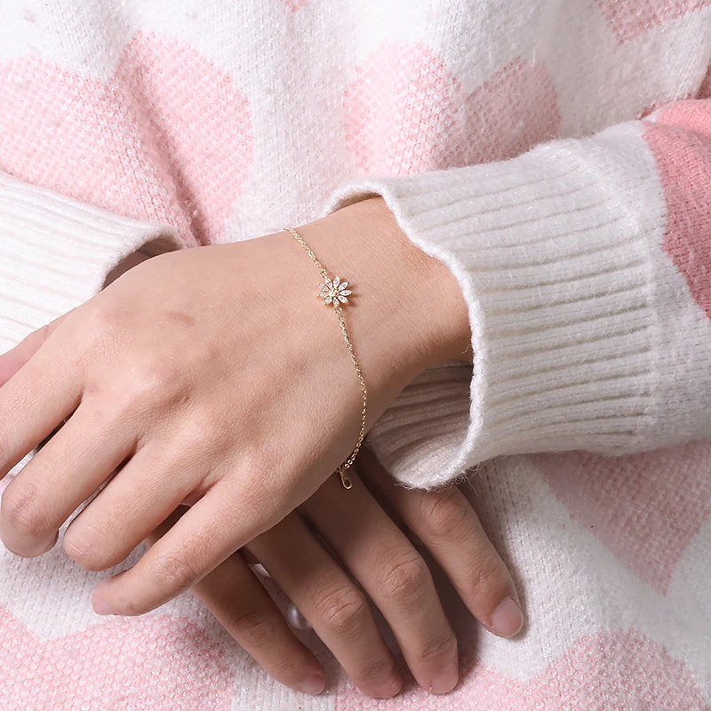 

0.99ctw 2x4mm DF Color Marquise Brilliant Cut Moissanite Bracelet set with Sapphire Solid 14k Yellow Gold Test Positive Gift