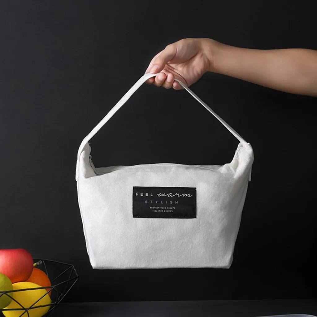Простой дизайн многоразовая изолированная сумка для пикника обеда уличная