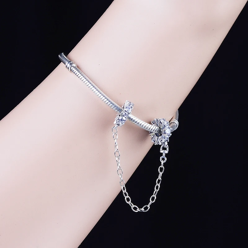 Весенняя коллекция 2020 цепочка из стерлингового серебра 925 пробы очаровательные