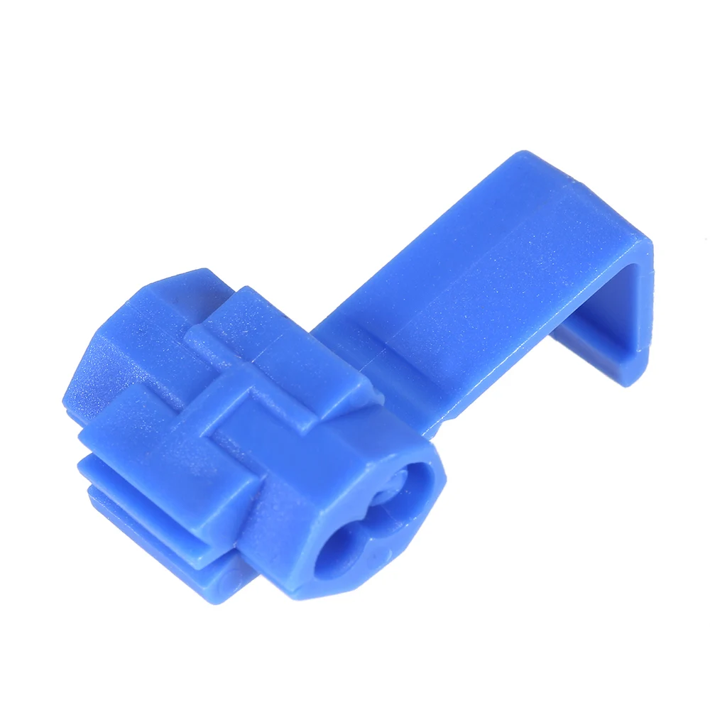 Новый 100 шт синий Скотч замок 16 14 AWG разъемы Электрический провод кабель