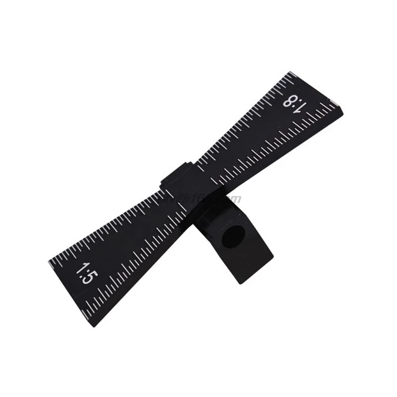Swallow Tail Dovetail Marker Aluminum Alloy Hand Cut Wood Joints Meter Guide Tool with Scale Template Size 1: 5 and 8 | Инструменты