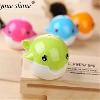 1pcs cute whale pencil sharpener mini stationery school office supply student stationery kids gift