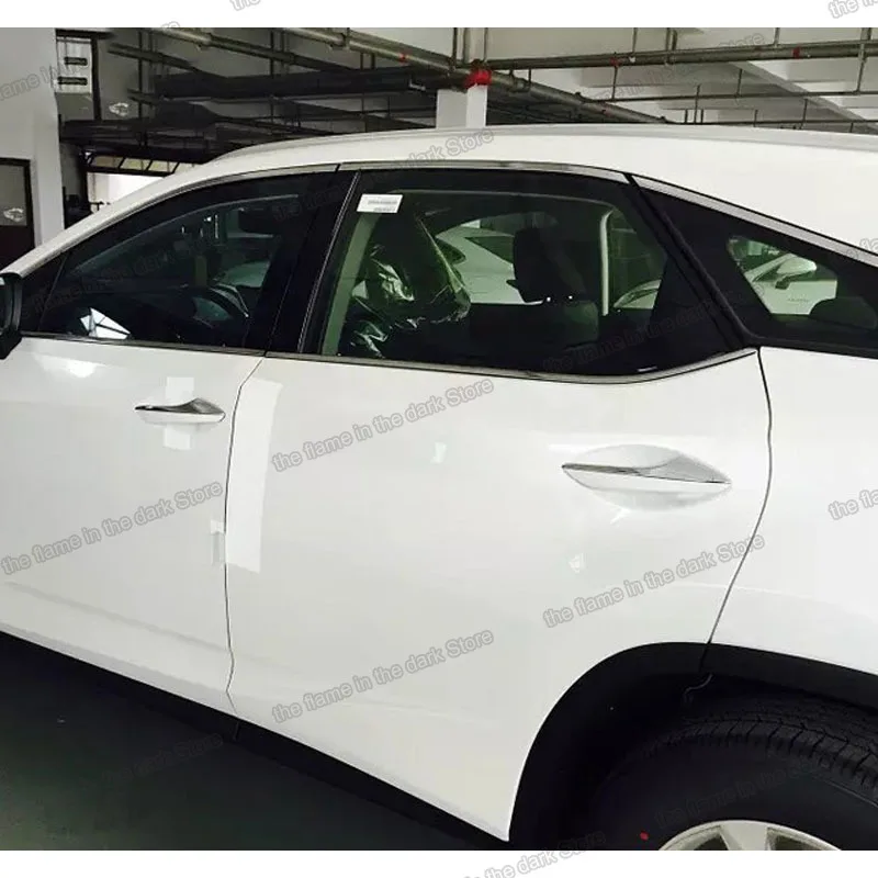 Зеркальная поверхность Блестящая серебряная для Lexus Rx RX450H RX350 RX300 аксессуары