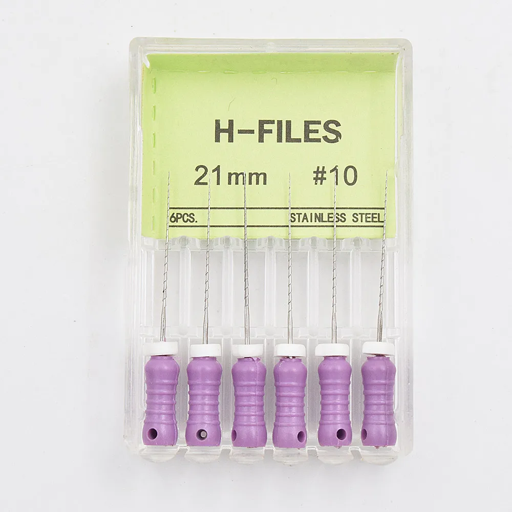 10 коробок нержавеющая сталь высококачественные пилки для корневого канала|Файлы
