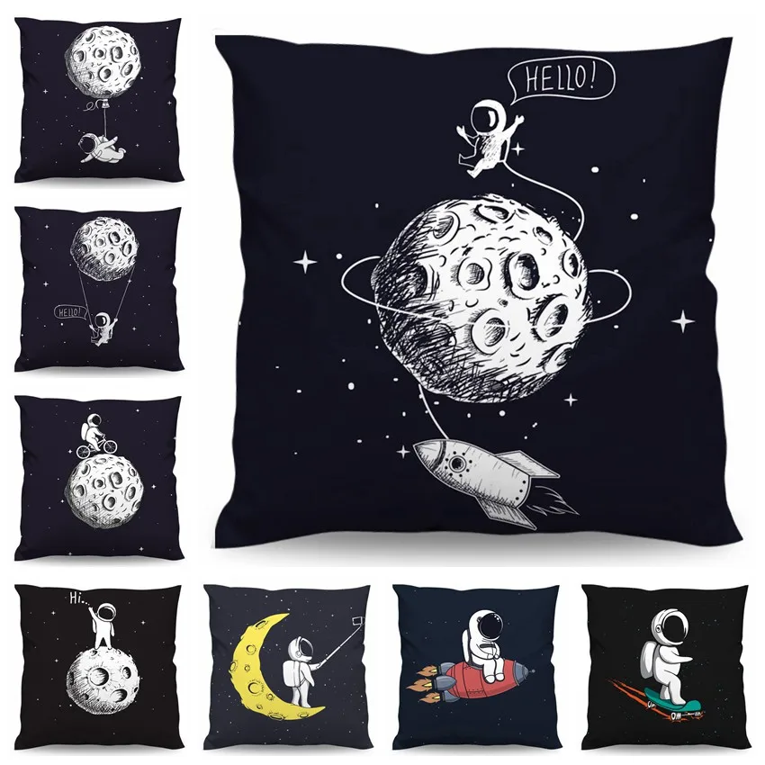 Чехол на подушку кофейный для дома и офиса магазин сиденья пледы наволочка