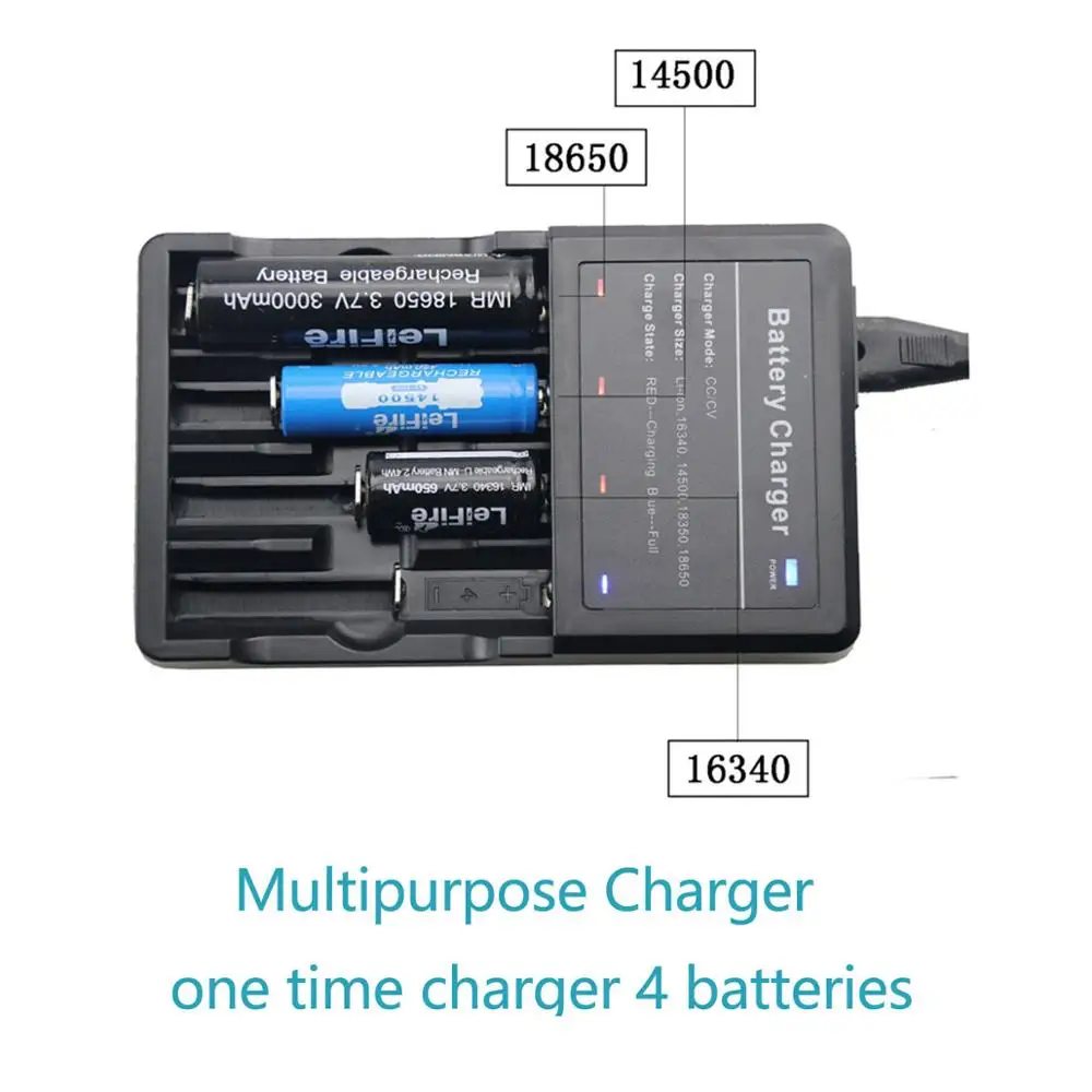 10 шт./лот 18650 3 7 V 1600 mAh литиевая аккумуляторная батарея + зарядное устройство USB