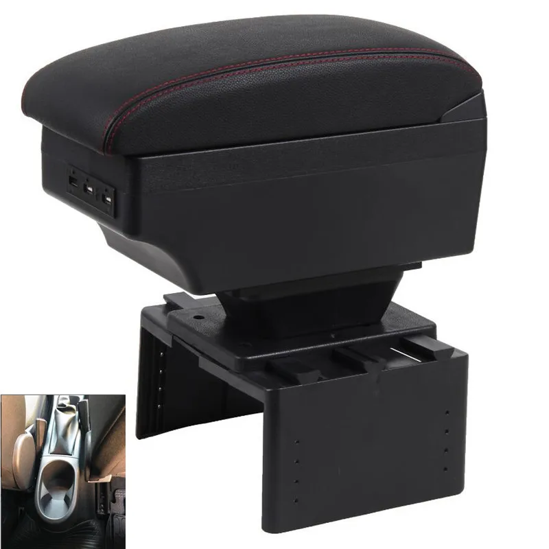 Для Opel Corsa подлокотник коробка центральный магазин содержимое с USB интерфейсом 2019