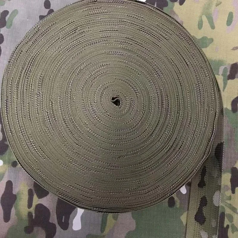 

25mm 38mm 50mm Wide 1M Length Military Multicam MC Jacquard webbing Strap DIY Molle Belt Strap Band Tape