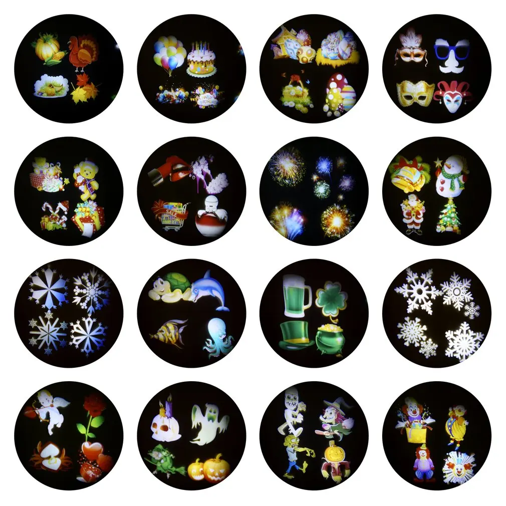 Водонепроницаемый светодиодный Ландшафтный проектор ICOCO светильник лампа для