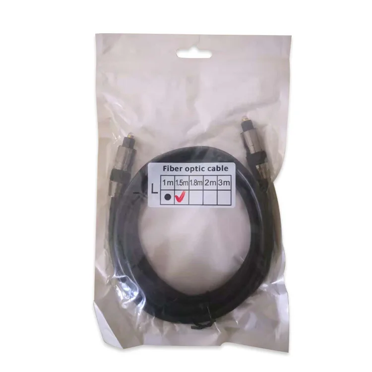 

High quality Digital Optical Audio Cable SPDIF Optical Fiber Square to Square Mouth Wire for Sony