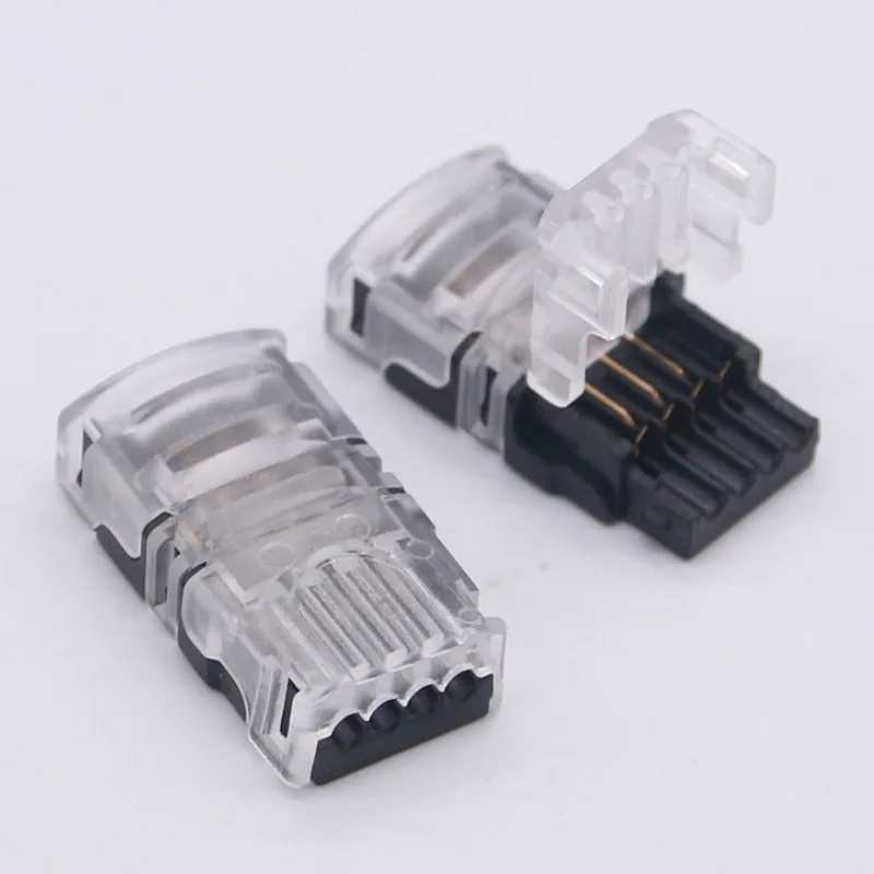 BEILAI 5 шт. 4pin 10 мм RGB провод разъема светодиода Разъем бесплатная сварка для SMD 5050