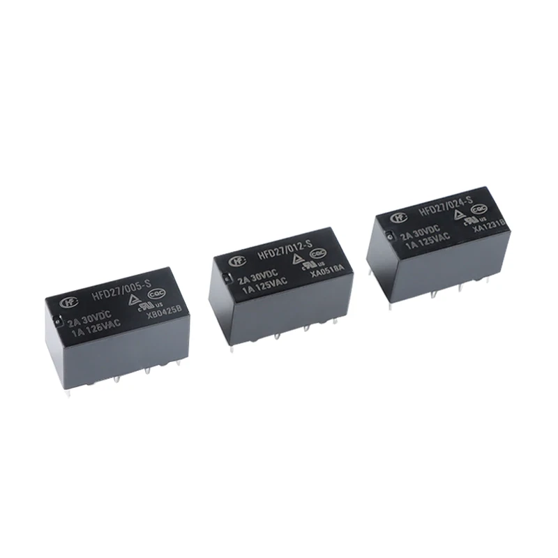 Реле Mini Relay HFD27 DC 5V 12V 24V HFD27-005-S HFD27-012-S 8pin чувствительные DIP реле