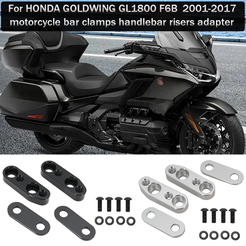 

Motorcycle Handle Bar Clamp Adapter Mount Handlebar Riser For Honda Gold Wing GL1800 GL 1800 F6B 2001-2017 2016 2015 2014 2013