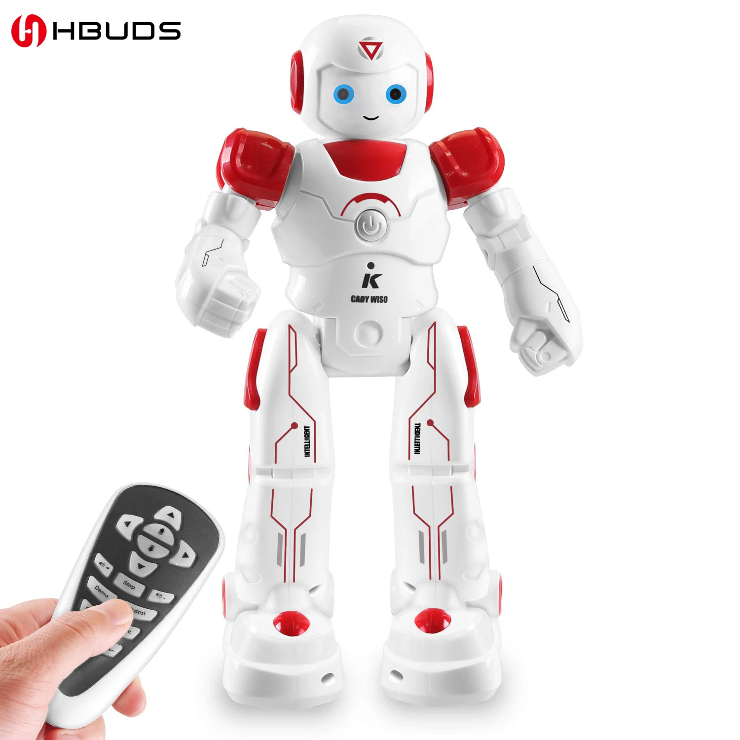 HBUDS Smart and Programmable Remote-Control Robot for Kids Beginner STEM Toy Friend to Learn as They Play-(Red) | Электроника