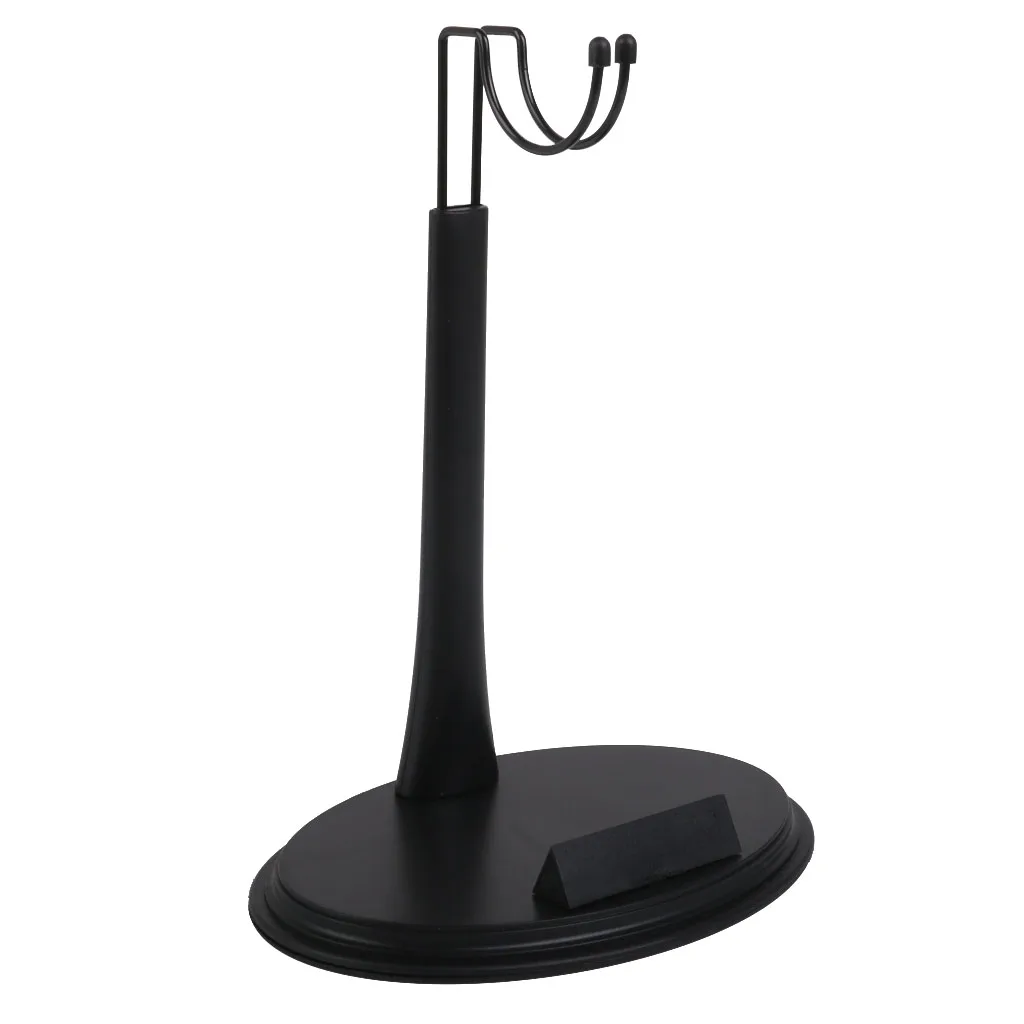 

1/6 C/U Type Action Figures Display Stand Holder for 12inch Dragon Support Accessory Black
