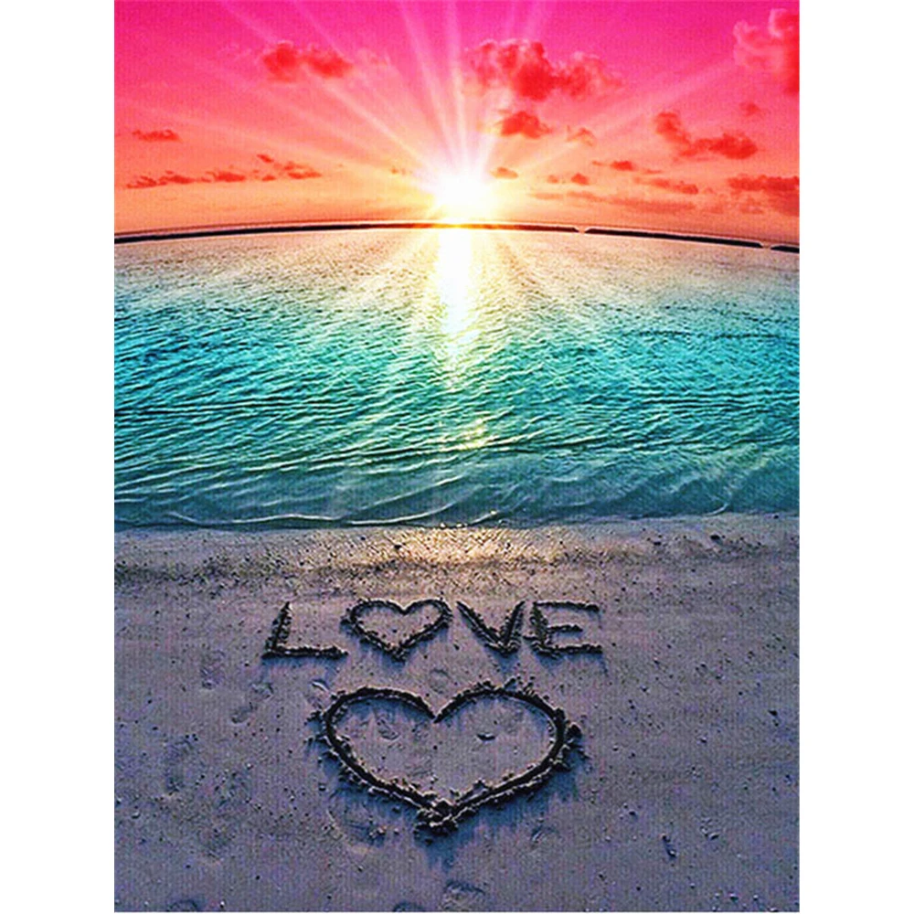 

Набор для вышивания крестиком, пейзаж, морской пейзаж, 11 карат, DMC нитки, рукоделие, рукоделие, картина, штампованный дизайн